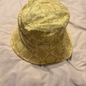 Yellow Floral Bucket Hat